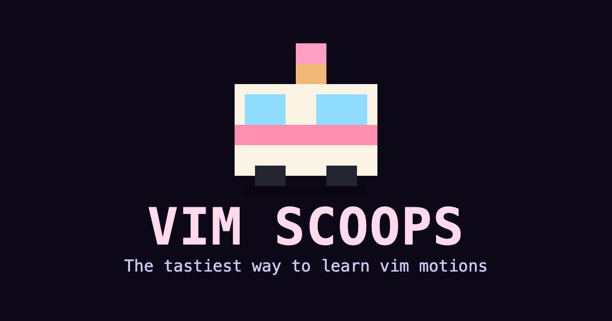 아이스크림 트럭 몰면서 배우는 Vim 모션 — 게임으로 쌓는 근육 기억