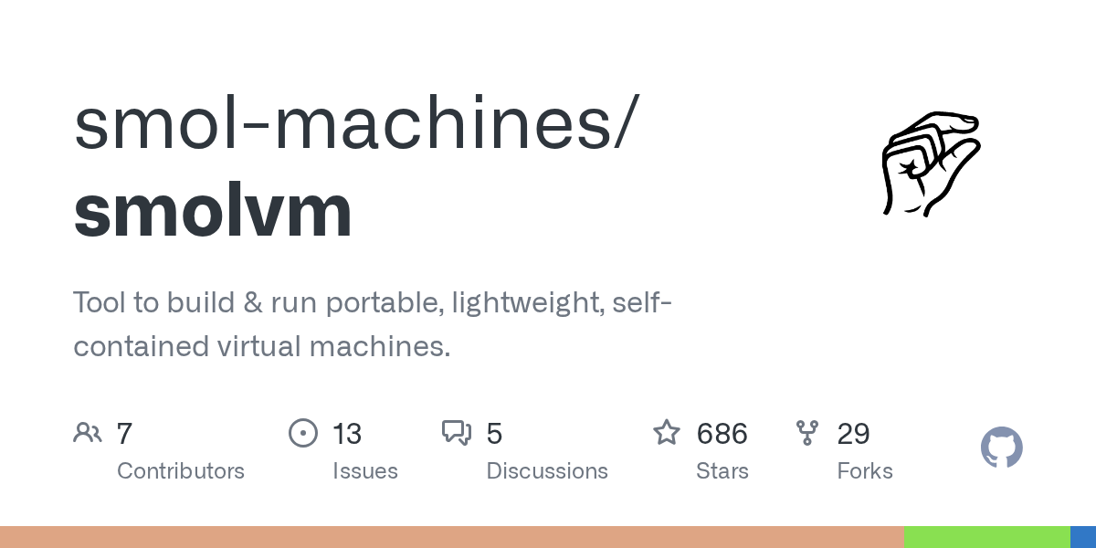 1초 안에 켜지는 가상머신, Smol Machines가 흥미로운 이유