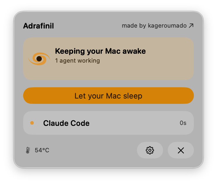 뚜껑 닫은 맥북, AI 에이전트가 '일할 때만' 깨워두기 — Adrafinil