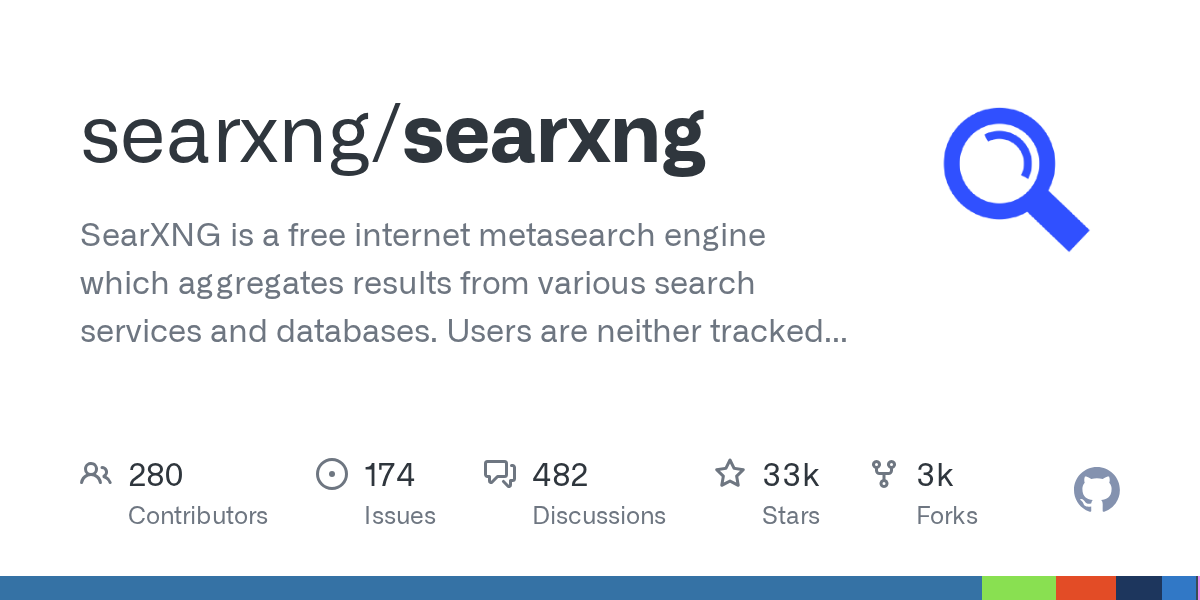 검색 기록을 아무에게도 안 남기고 싶다면 — 셀프호스팅 메타 검색엔진 SearXNG