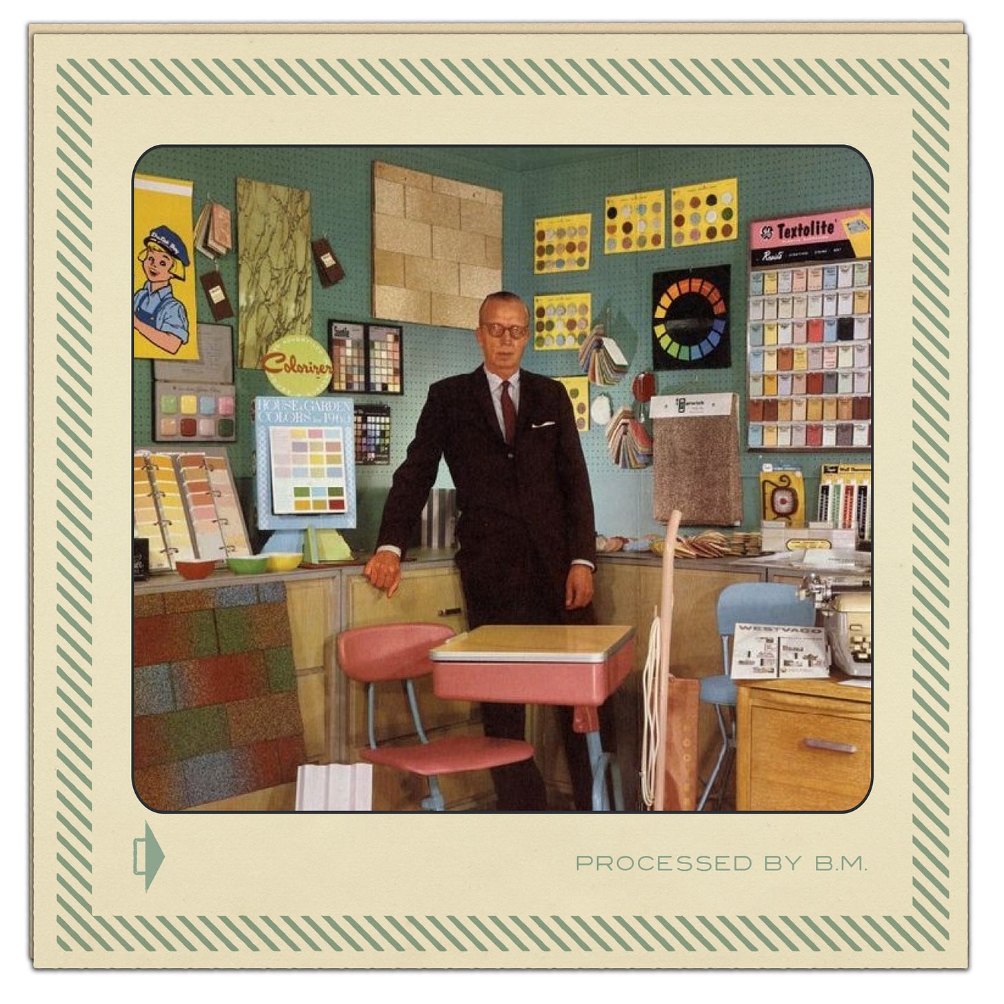 왜 옛날 관제실은 전부 연한 초록색이었을까? — 색 하나에 담긴 UX의 역사